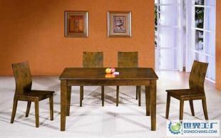 实木餐桌椅组合 品味自然，尊享家居生活